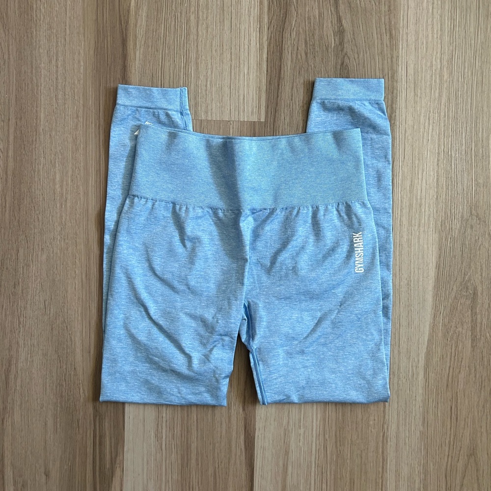 gymshark powder blue leggings